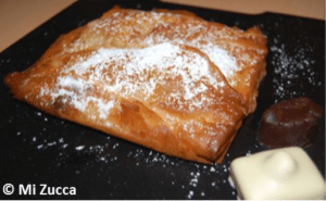 Strudel manzana